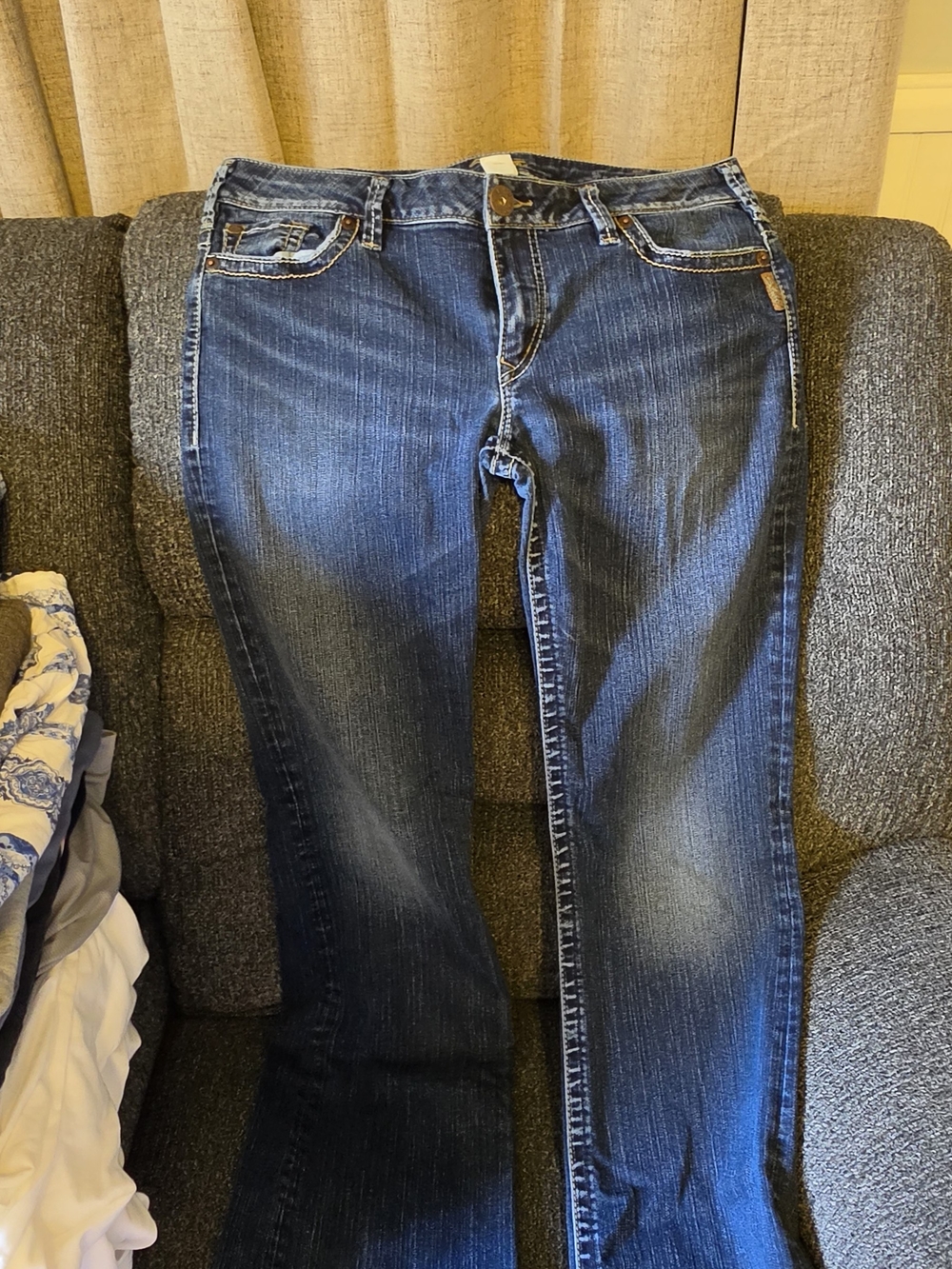Maurices Dark Blue Bootcut Jeans